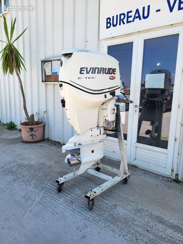 150cv evinrude e-tec v6 2 temps injection arbre long