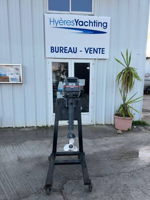 moteur hors-bord YAMAHA 9.9cv 2 temps barre franche, arbre long