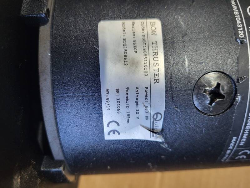 moteurs propulsion d'étrave Quick 12v Leomar 24v Max Poxer 24v