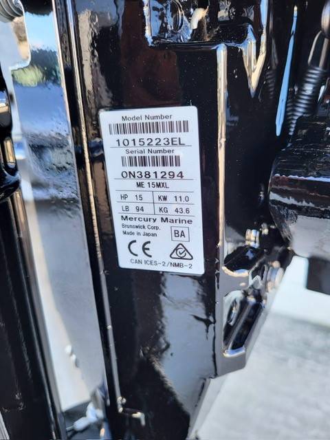 moteur hors bord Mercury 15cv 2temps arbre ultra long