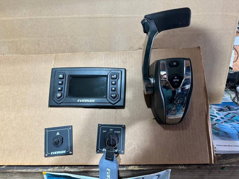 Kit boitier de commande électrique mano faisceau johnson evinrude