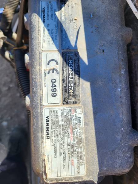 VENTE MOTEUR IN-BORD YANMAR 4JH57X1 (2018) AUX ALENTOURS DE LA LONDE