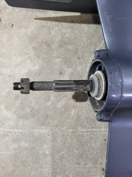 embase f8 f9.9 f15 yamaha 4 temps arbre long