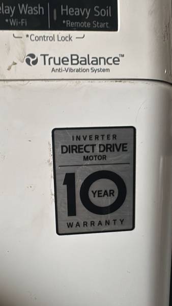 Machine à laver LG WM3555HWA occasion bon état