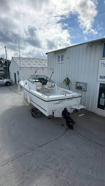 Bateau coque Bayliner Trophy 2052 avec moteur Mercruiser 135 CV Hyères proche La londe les Maures