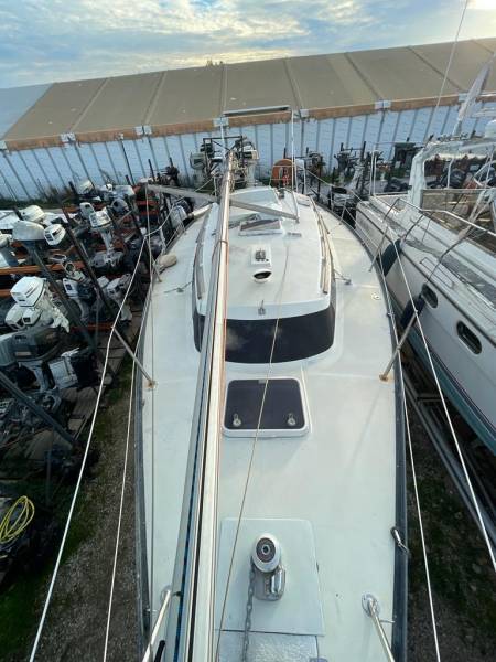 Voilier Dufour 3800 du coté de Carqueiranne